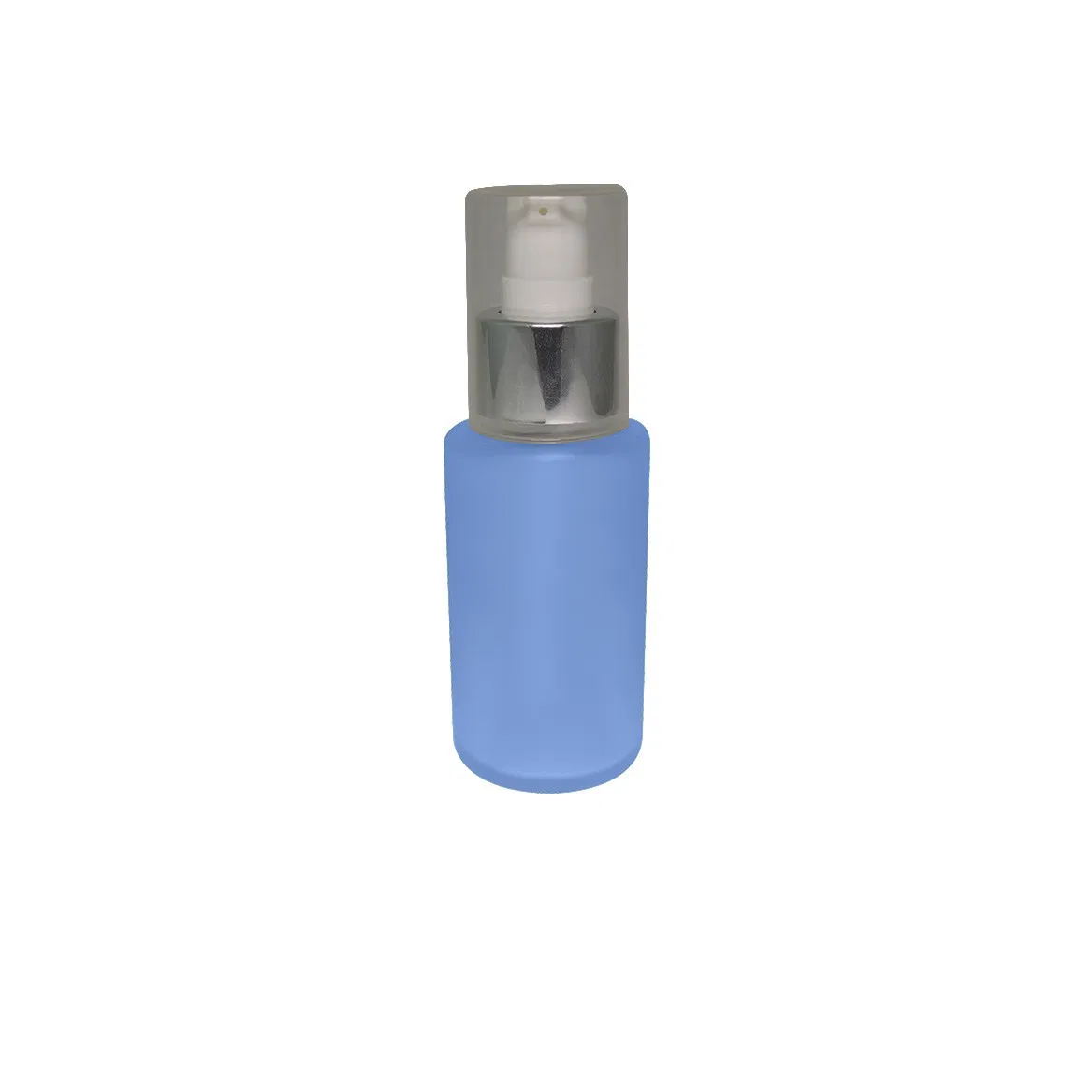 Moisturizing Facial Lotion 60ml Glass Bottle Matte Cylinder Cream/Lotion Pump 20/410