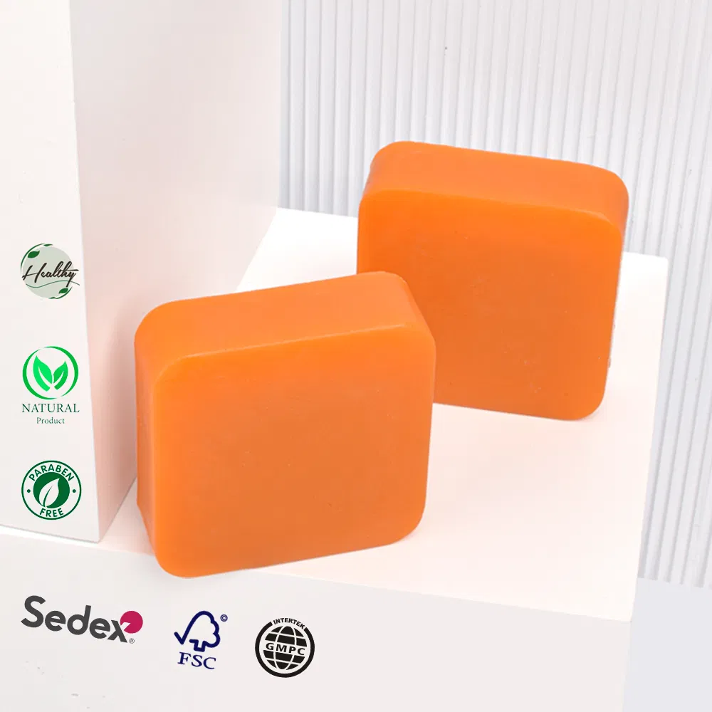 Factory Direct Sale Whitening Brightening Kojic Acid Whitening Lemon Soap for All Skin Type