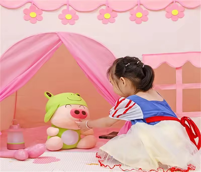 Children's Tent Indoor Outdoor Games Garden Tipi Princess Castle Folding Cubby Toys Tents Enfant Room House Teepee Playhouse
