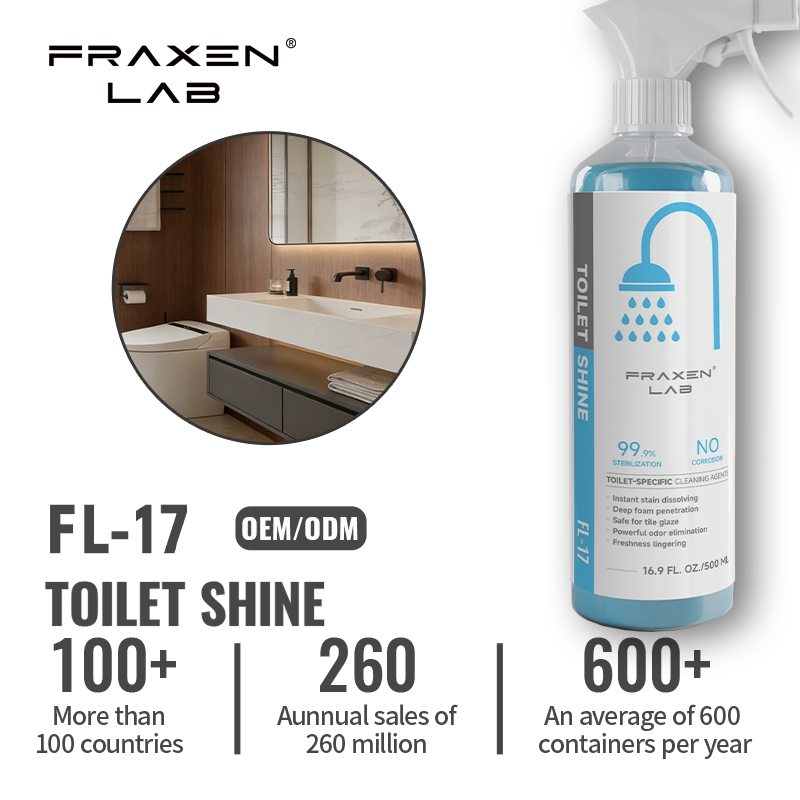 Bulk Supply Household Cleaning Product Foaming Toilet Cleaner Spray - Powerful Stain Dissolver Remover for Toilet Bowl, Urinal & Bathroom Surface Cleaning