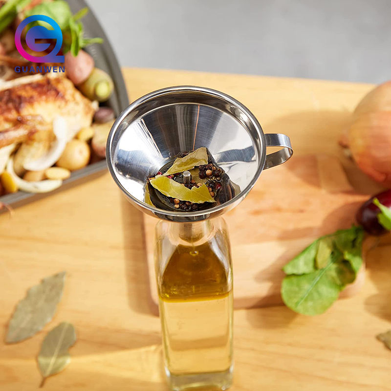 Stainless Steel Oil Beer Funnel