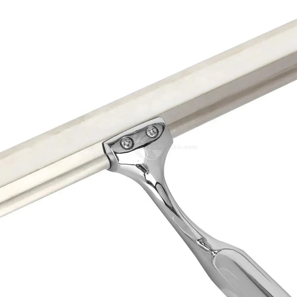 Stainless Steel Rubber Shower Car Washing Cleaner Window Squeegee