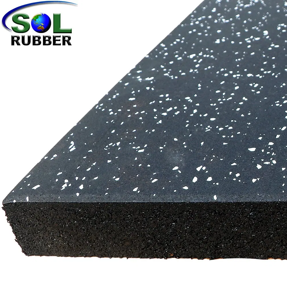 Piso PARA EPDM Gym Heavy Duty Area Mat Rubber Flooring