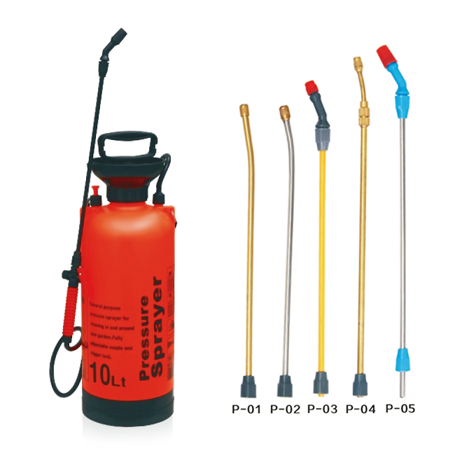 5/8/10 Liter Portable Hand Pump Garden Pressure Sprayer