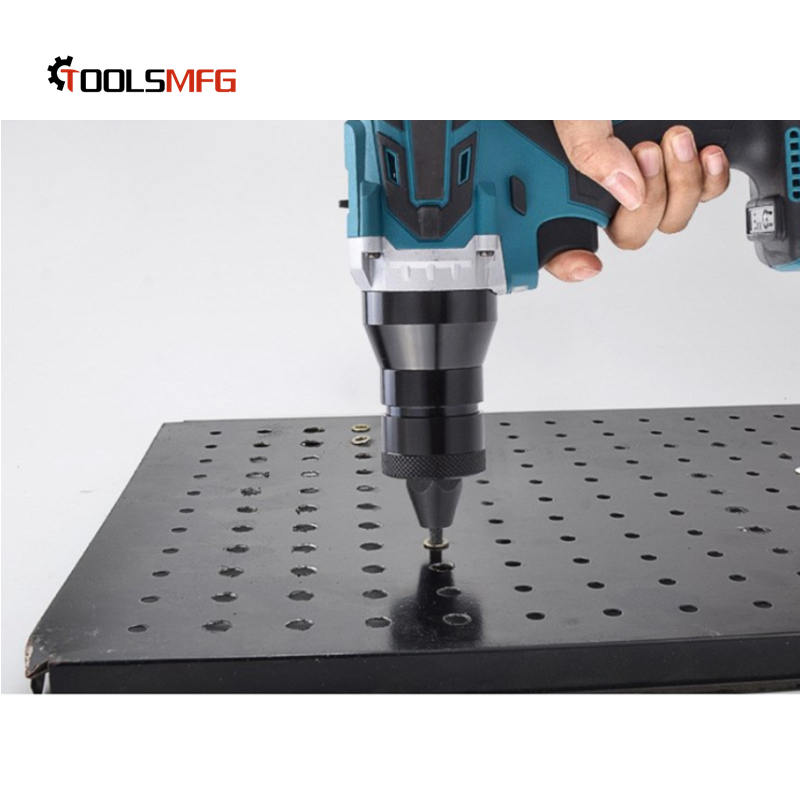 Toolsmfg 20V Brushless Cordless Electric Rivet Nut Gun Tool