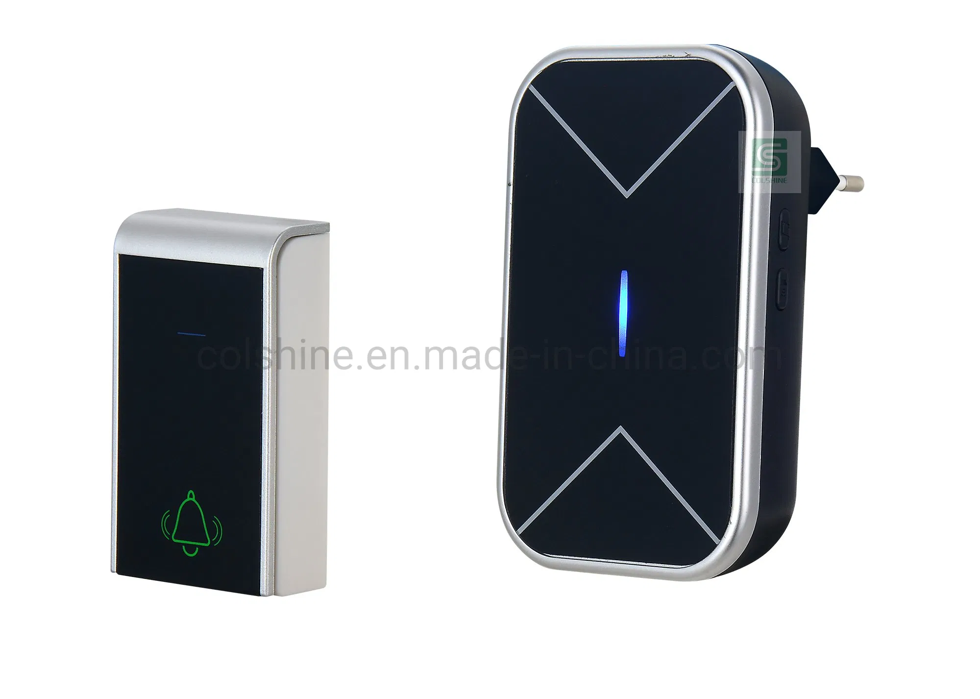 AC Acrylic Digital/Portable Wireless Doorbell