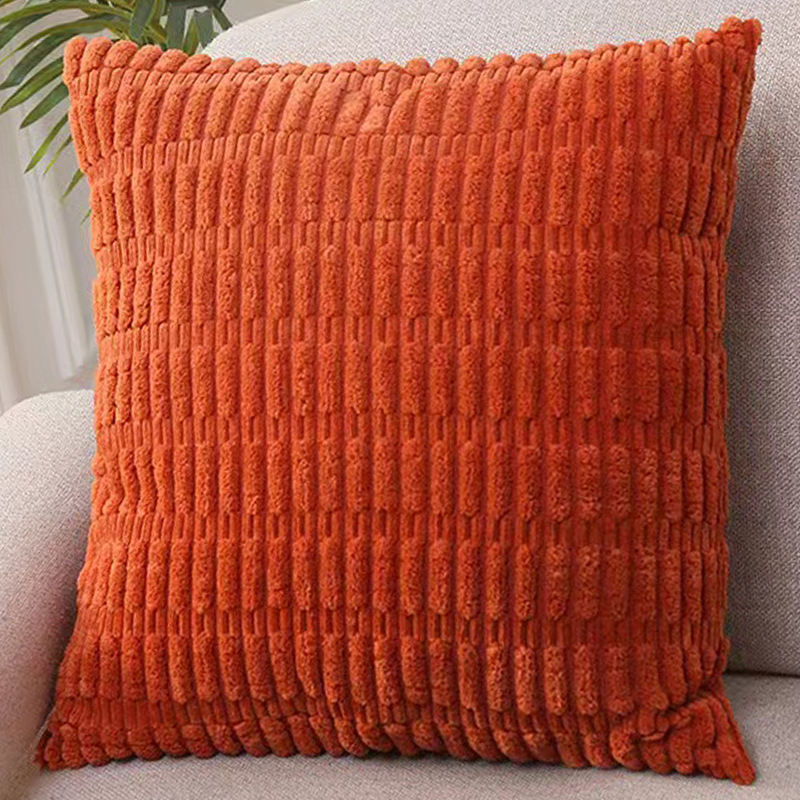 Simple Light Luxury Style Corduroy Pillow Sofa Bedside Pillow