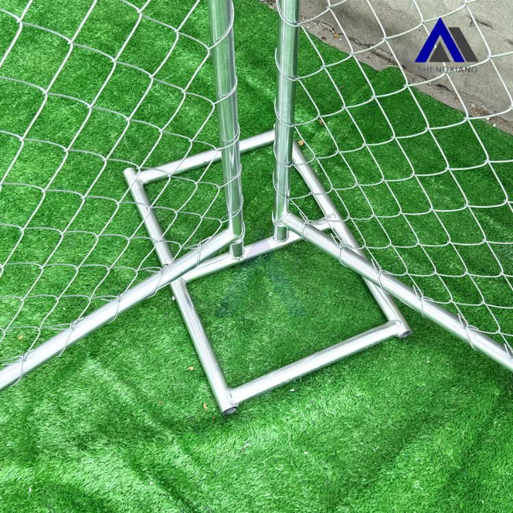 Verified Factory Durable Quality Portable Chain Link Temporary Fence Galvanized Chain Mesh Temporary Fence Panels for Construction Site Temporary Security Fence