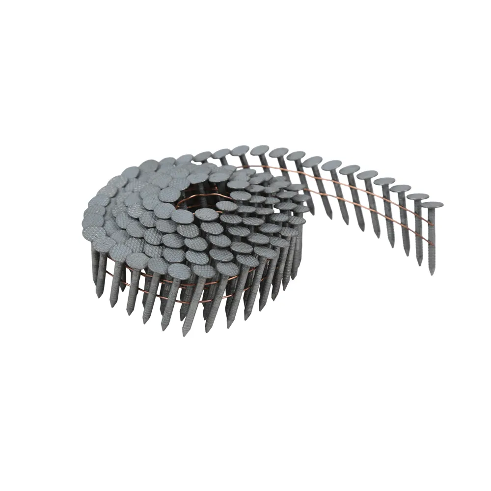 Electro Galvanized High Tensile Strength Coil Roofing Nails