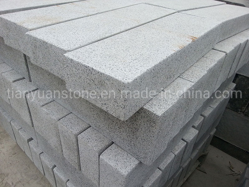Flamed Tiles G603 Light Grey Granite Walkway Plates Paving Stones