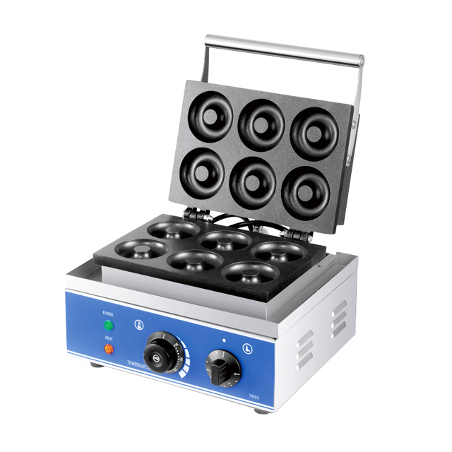 Stainless Steel Electric Mini Donut Waffle Maker
