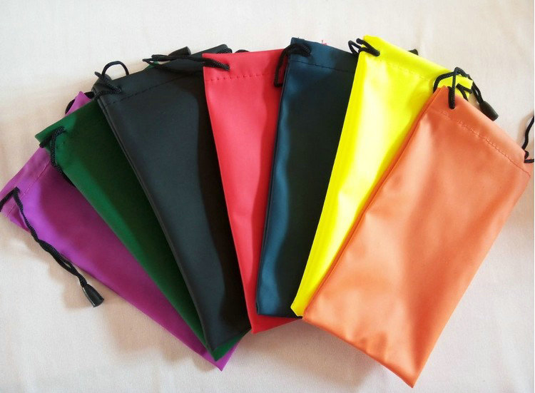 Custom Microfiber Sunglasses Draw String Pouch