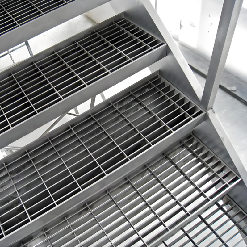Industrial Stairs, Protective Handrails, Steel Grating Passages