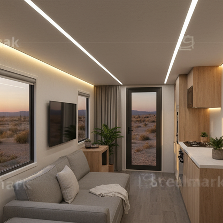 T88 Hot-DIP Steel Frame Capsule Style Accommodation Solution