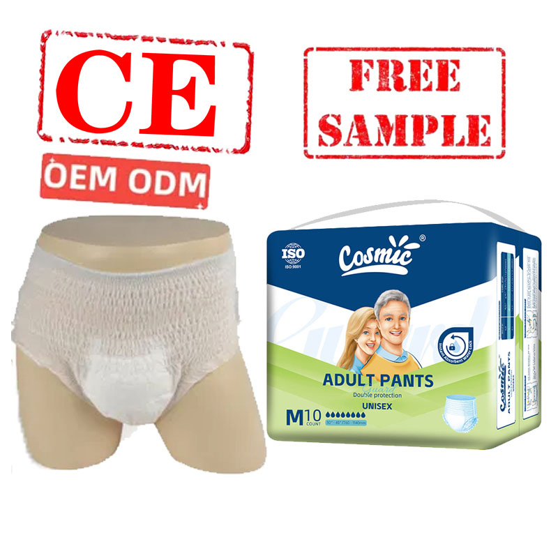 L Unisex Customized Ocean Free Samples Panty Adult Diapers Disposable