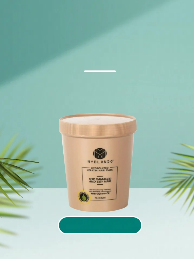 OEM Best Nourishing Hair Mask for Dry Damaged Hair Very Cheap Price 600ml Deep Repair Protein Hair Mask