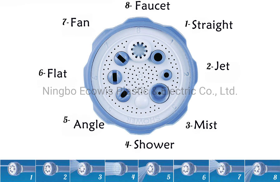 Adjustable Soap Dispense Hose End Car Washing Sprayer