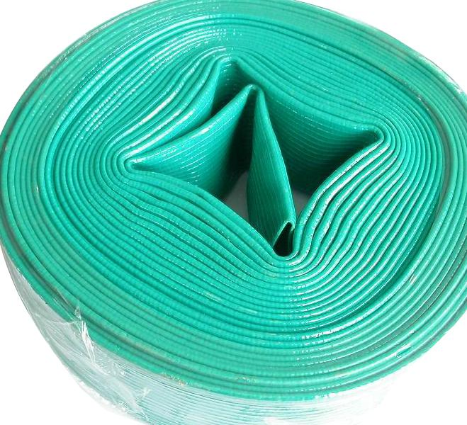 Hot Selling 1 Inch Red PVC Lay Flat Water Discharge Hose Pipe Irrigation with Camlock Coupling
