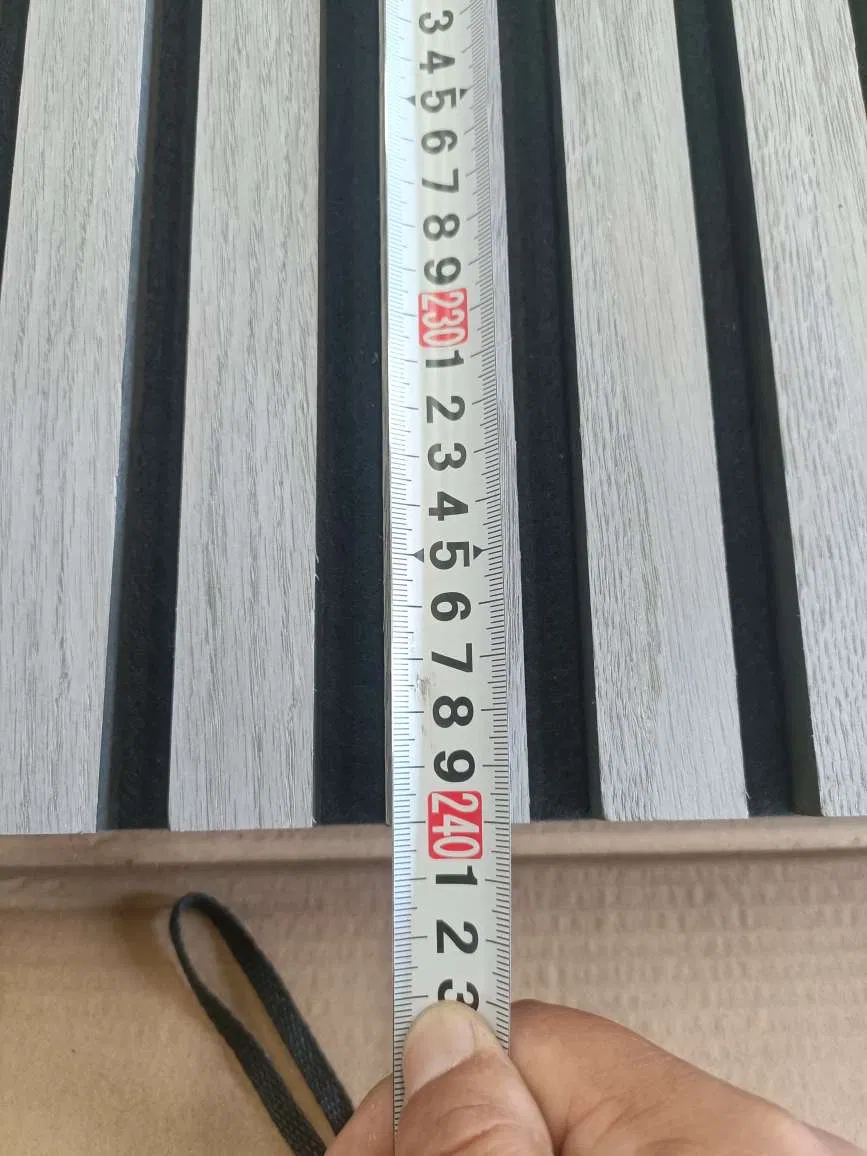 Interior Wall & Ceiling Cladding Eco Friendly MDF Wooden Slat Fluted Acoustic Wall Panel