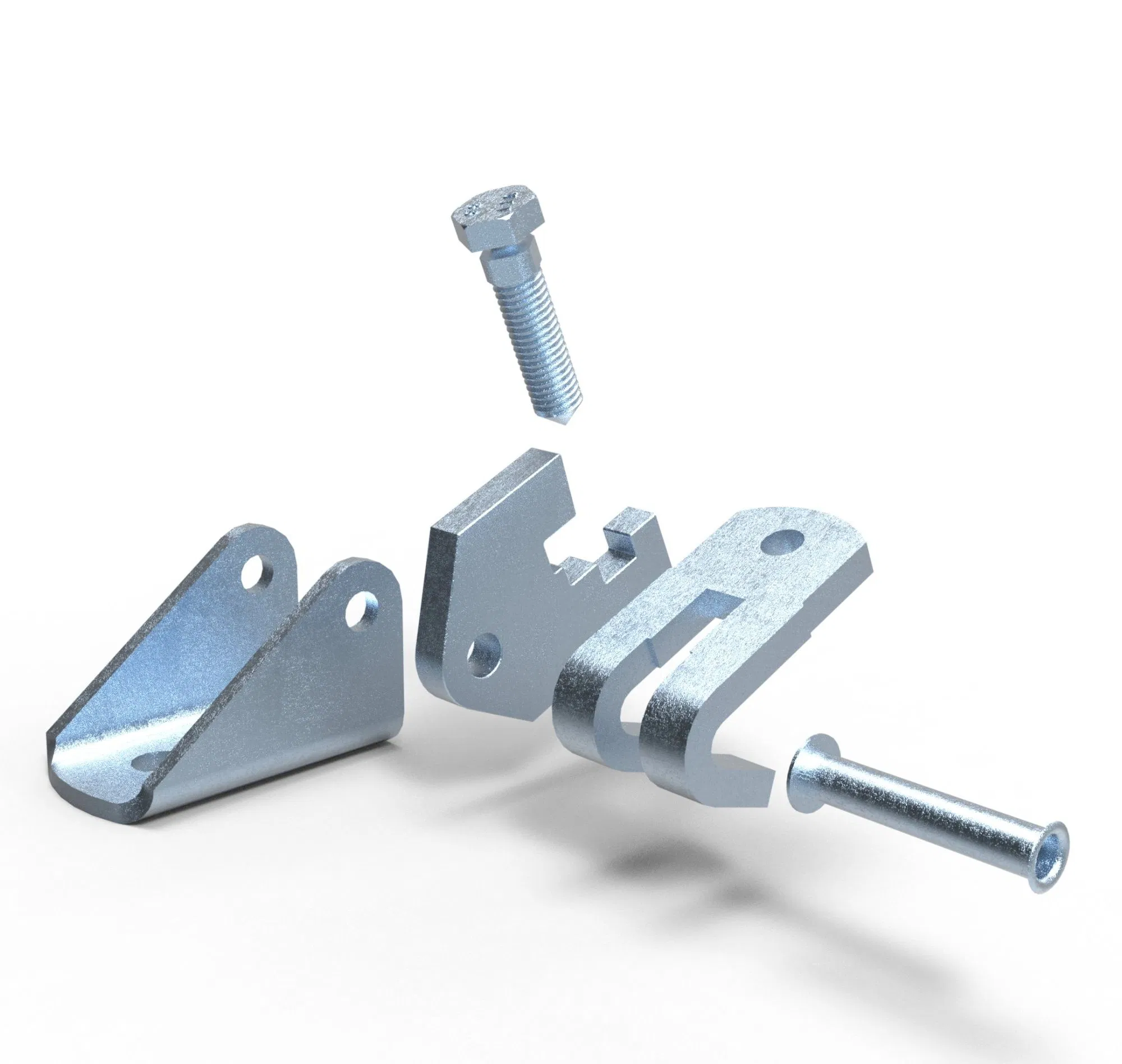 FM UL Steel Rigid Attachment Structure Fittings Pipe Clamp