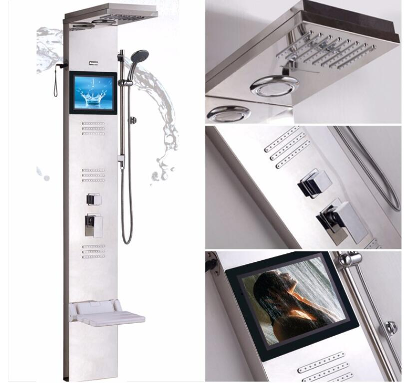 Modern De Bathroom Complete Set Bathtub for Digital Shower Control Panels