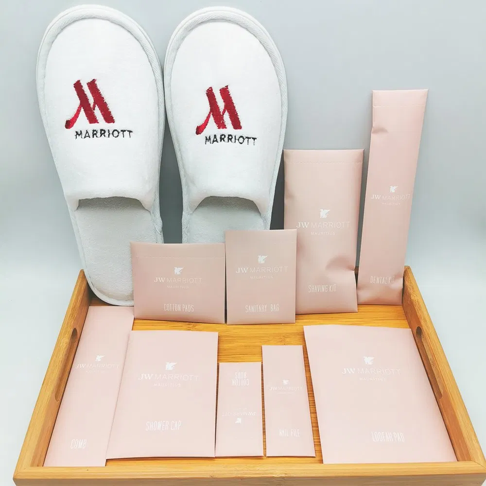 OEM Hotel Toiletries Set Disposable Eco Friendly Hotel Razor