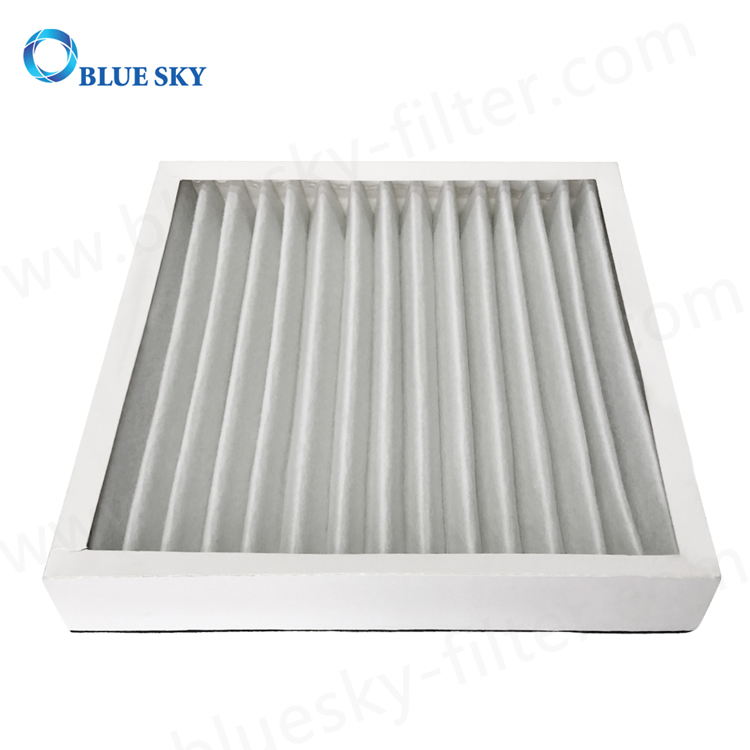 293X293X50mm White Paper Frame Cotton Air Purifier Filter Replacements for Air Purifeir Parts