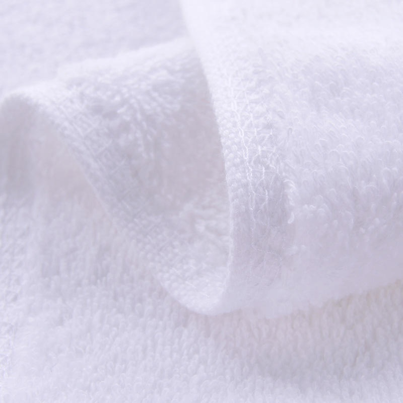 Logo Custom Wholesale Supply 100 Pure Cotton White Hotel SPA Bath Towels