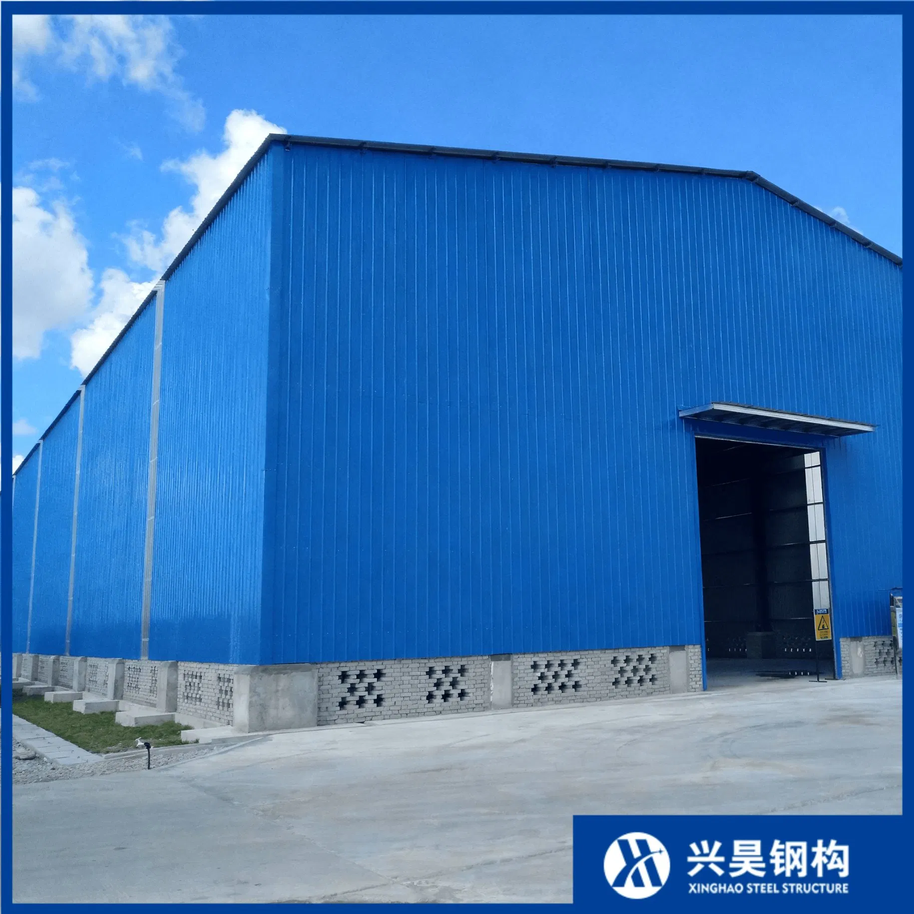 Customized Modern Residential Villa Prefabricated Steel Structure House/Workshop/Building