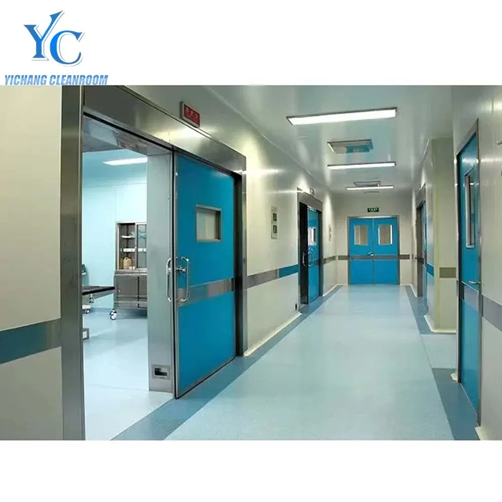 CE Certified Medical Sliding Door with Fire Safety Lock