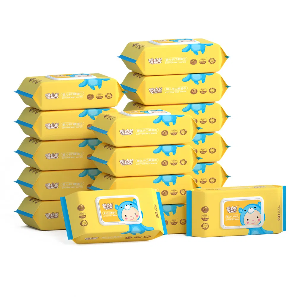 Soft and Safe Biodegradable Baby Wet Wipes for Sensitive Skin