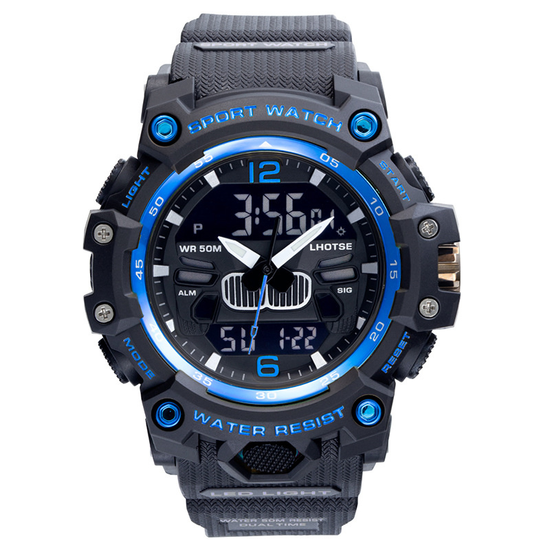 Back Digital Watches for Gift (JY-SI030) Lhotse 2021L Fashion Sports Waterproof Children's Digital Watch Wholesale Gshoc Watch for Boys Manufactures Watches