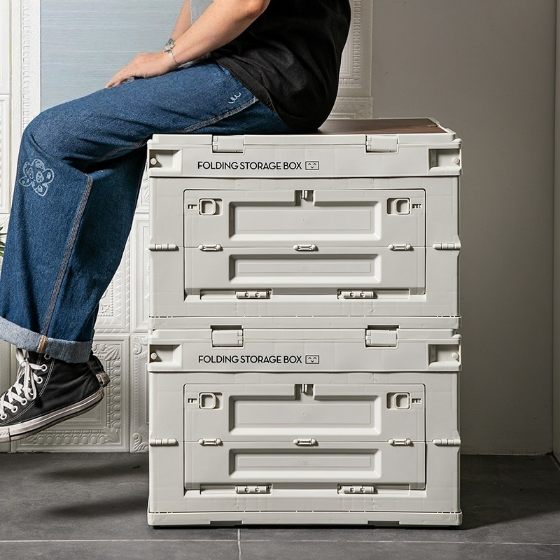 Ultimate Collapsible Plastic Storage Box for Outdoor Adventures