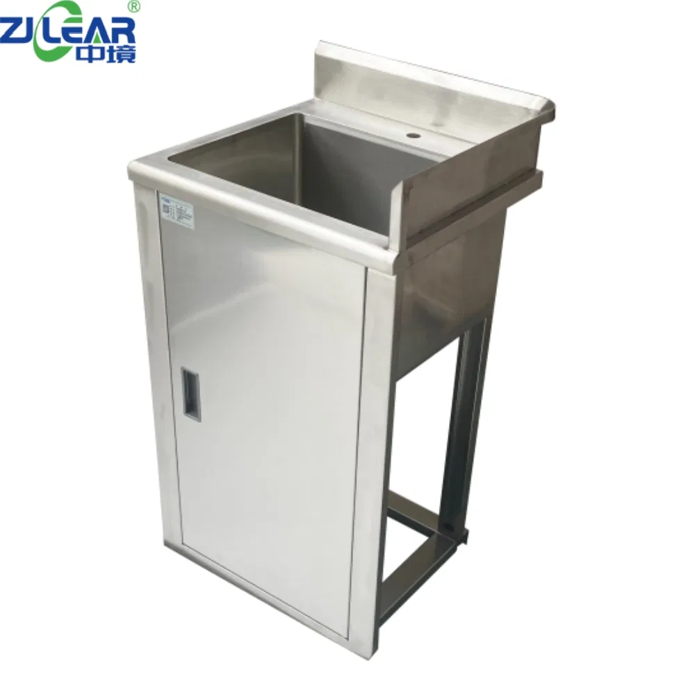 Pharmaceutical Cleanroom Basin Stainless Steel Sink for Laboratory and Clean Area