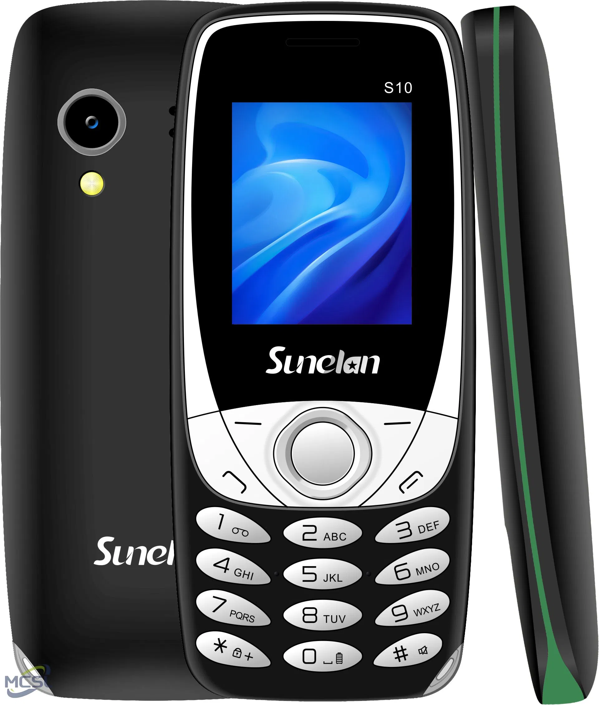 Кнопочный телефон Sunelan S10, 1.77 дюйма, 2G