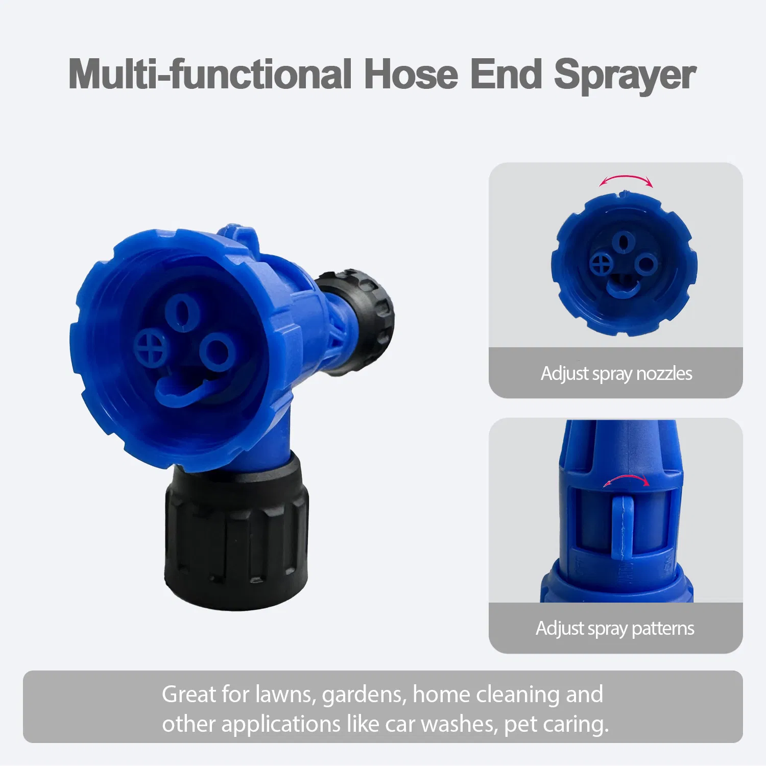 Wholesale Plastic Mix Sprayer Multifunction Hose End Foam Sprayer for Liquid Fertilizer