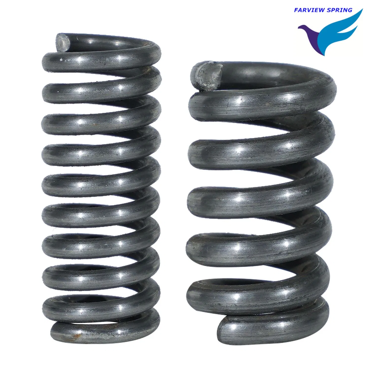 Rear Shock Absorber Locomotive Spring Large Diameter Hot Rolled Coil Railway Compression Spring