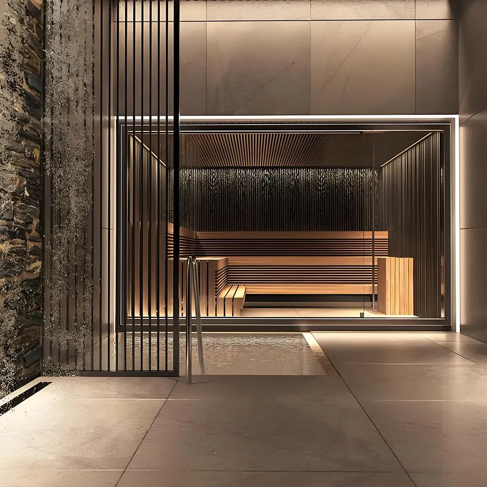 Уличная сауна из канадского красного кедра