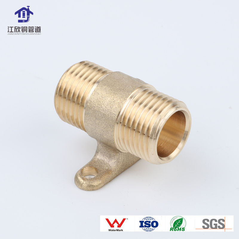 Lead-Free No-Pb Brass Double Thread Nipple Joint Union OEM Coupling Fittings