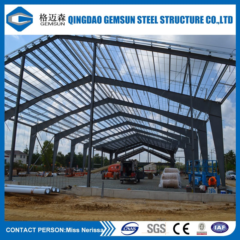 H-Section Column/Beam Light Steel Building/Warehouse