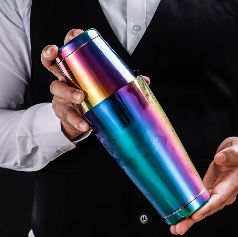 Бостонский шейкер для коктейлей, металлический