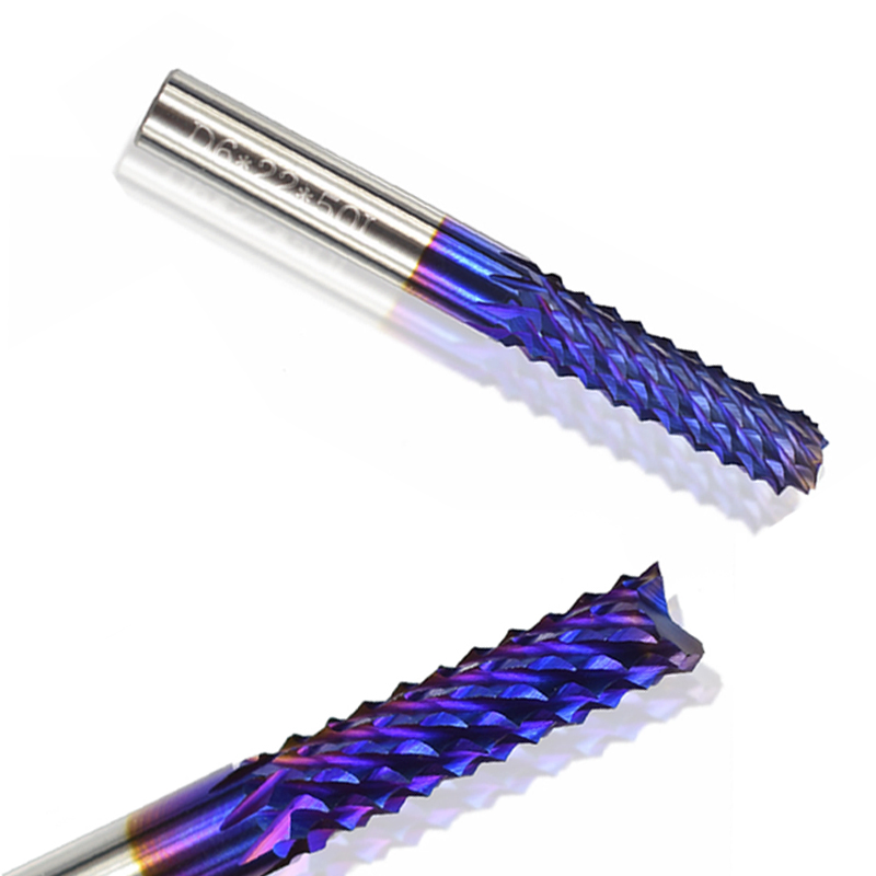 Weix Outlet Price Corn Teeth Milling Cutter Woodworking Rainbow Coating