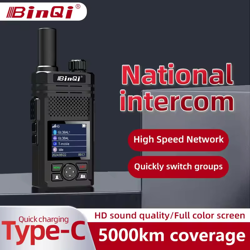 Портативная рация Binqi Bq-K36 4G LTE с Zello
