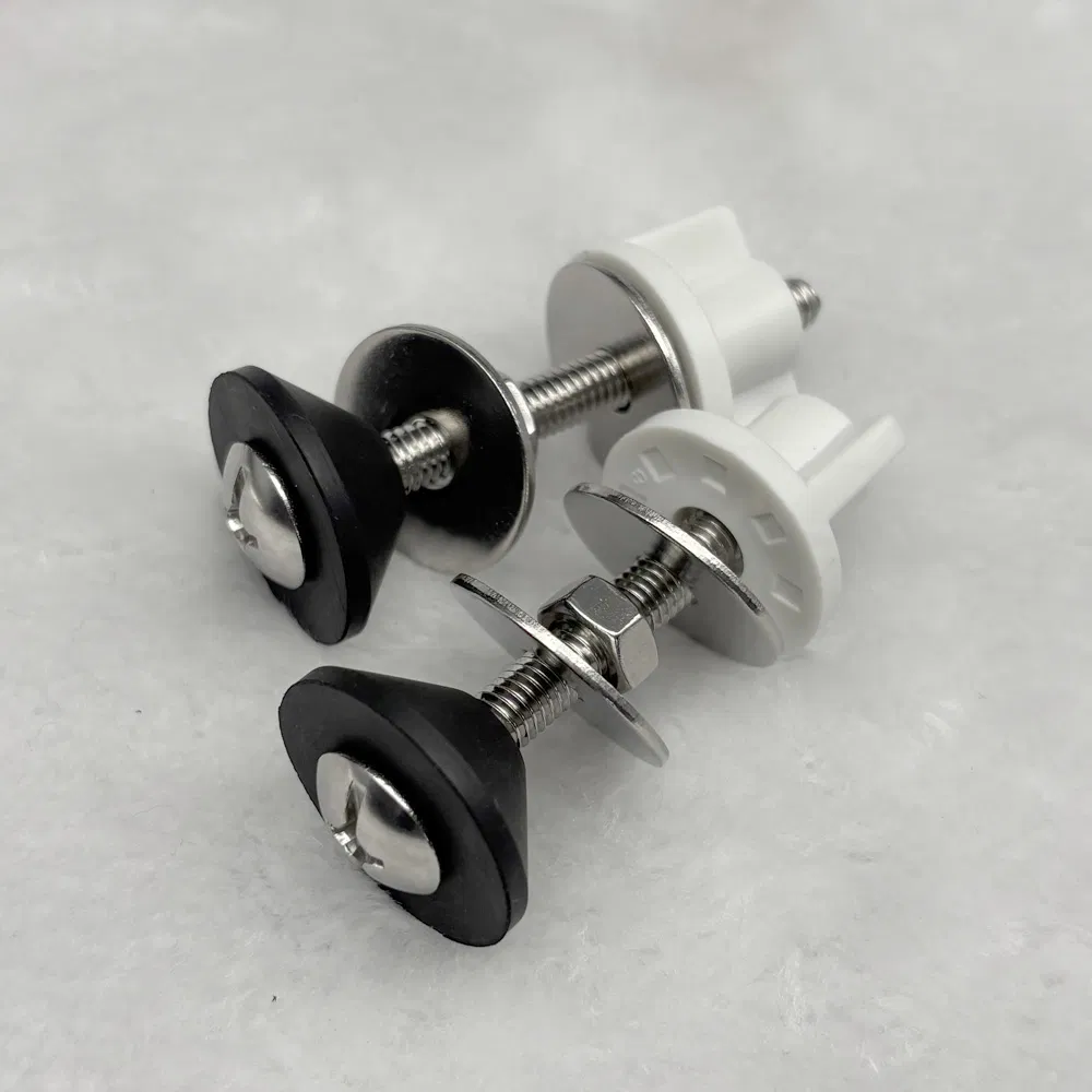 Toilet Fitting Wc Tank Cistern EVA Gasket M6 Toilet Fixing Bolt Stainless Steel