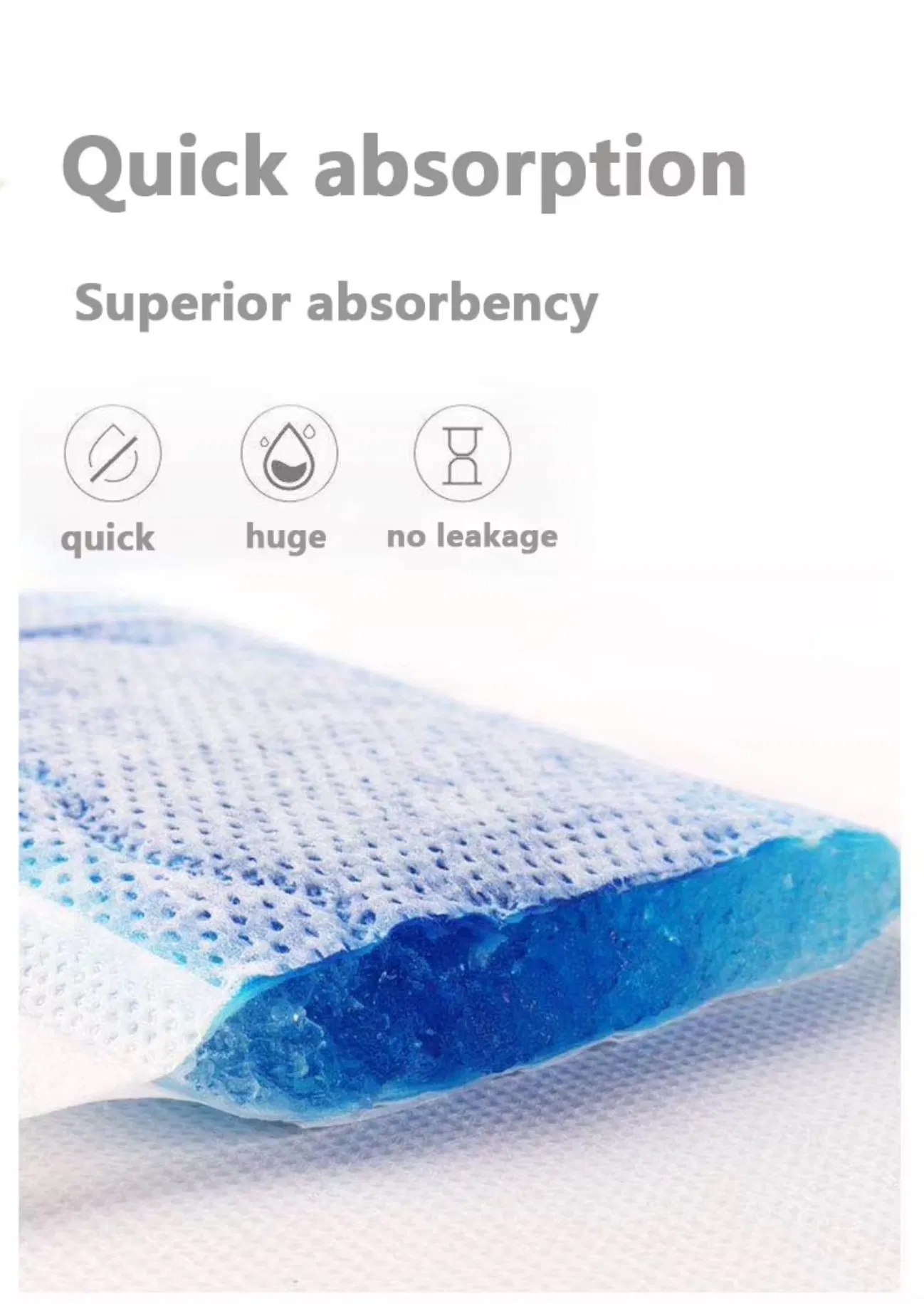 Hot Sale Organic Cotton Negative Ion Sanitary Pad for Women Super Feminine Hygiene Napkin Breathable Bamboo Competitive Price