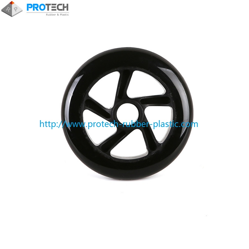 Industrial Caster Plastic PU on PP Core Trolley Wheel