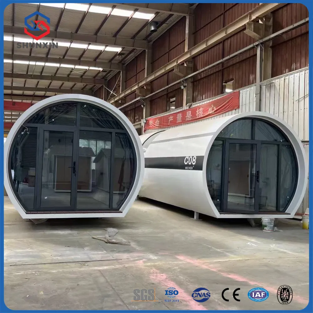40FT Modified Shipping Container Modular Prefabricated Vessel Modern Capsule Luxury Prefab House