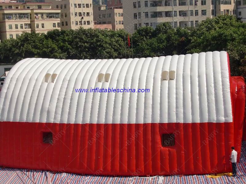 Popular Inflatable Tunnel Dome Building Movie Theater Tent for Music Event
