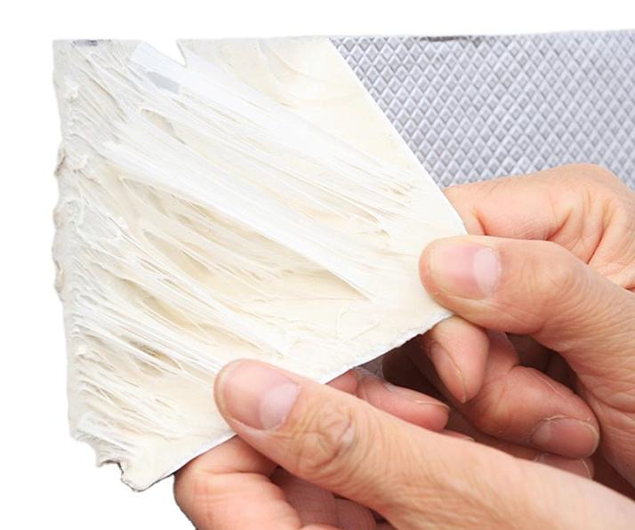 High Quality Manufacture Super Adhesive Aluminum Foil Butyl Adhesive Adhe Alu Butyl Rubber Non-Woven Fabrics Waterproofing Joint Sealant Tape