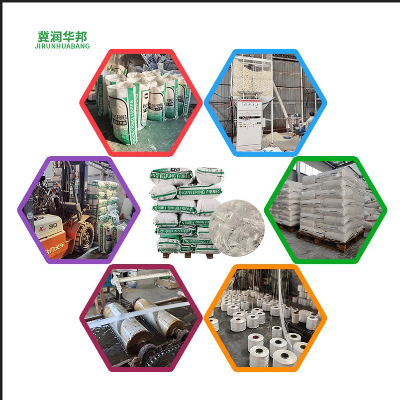 High Strength Polypropylene Fiber 3-19mm for Construction Use